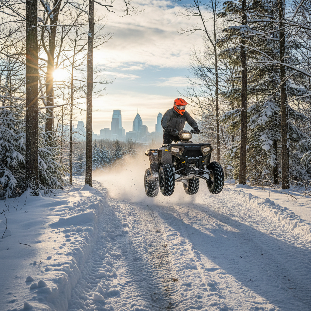 Conquer Philadelphia Winters: Best ATVs for Snow Riding