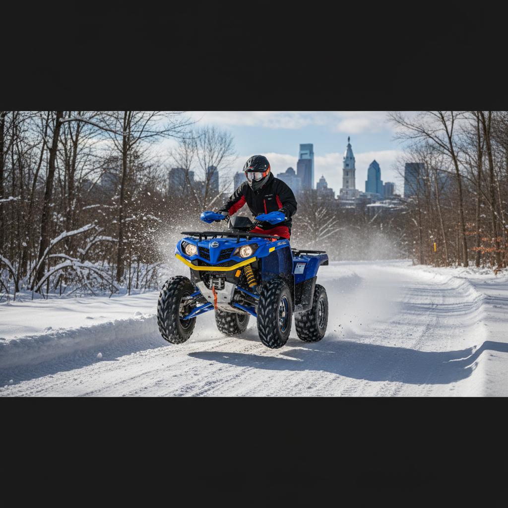 Conquer Philly Winters: Best ATVs for Snow Riding in PA & NJ