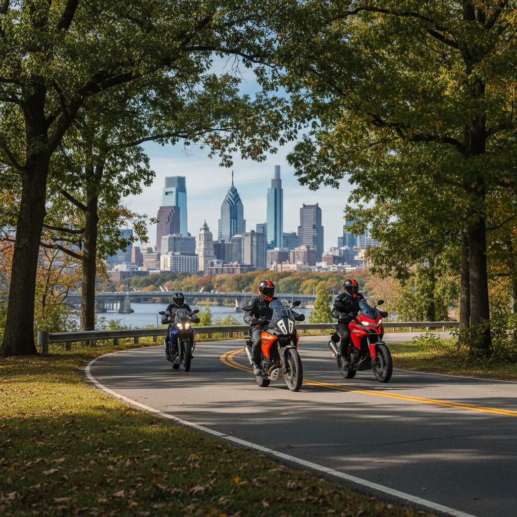 Top Motorcycle Rides: Philly, South Jersey & Delaware Valley