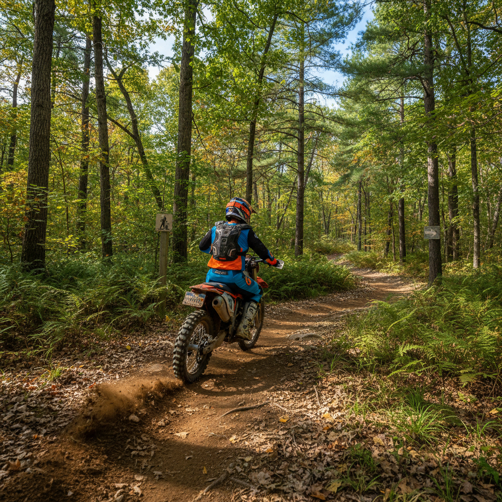 Dirt Bike Trail Etiquette in NJ State Parks: Ride Responsibly