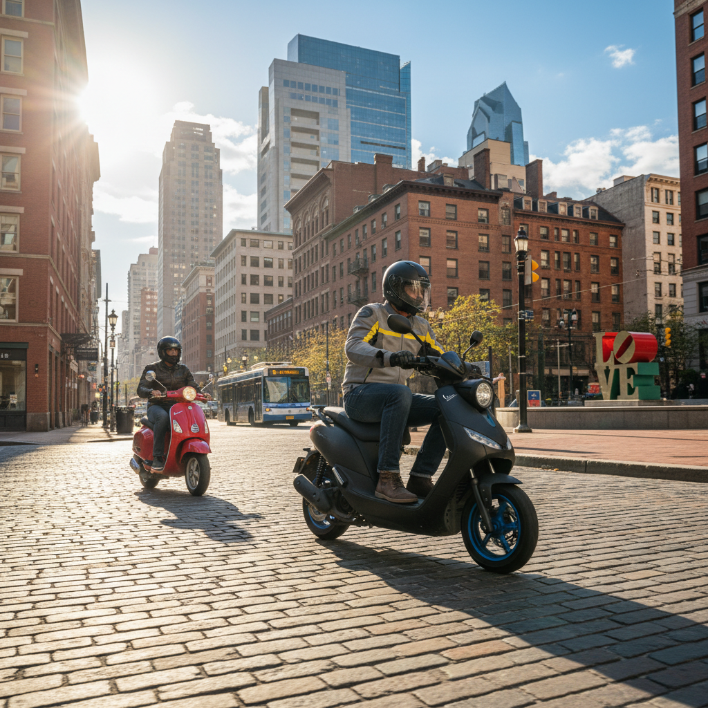 Electric vs. Gas Scooters: Navigating Philly's Streets