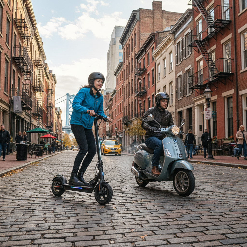 Electric vs. Gas Scooters: Navigating Philly & South Jersey