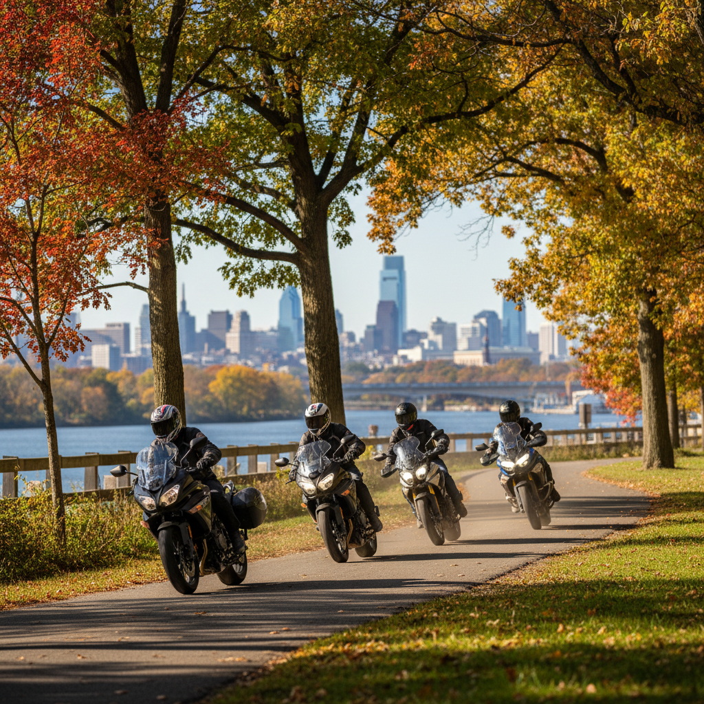 Top Motorcycle Rides: Philadelphia & South Jersey Scenic Routes