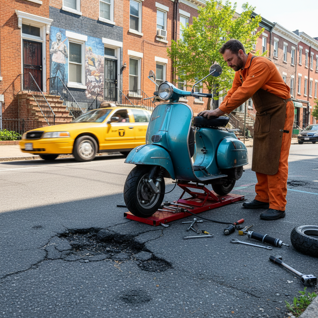 Pothole Perfection: Your Philly Scooter Maintenance Guide