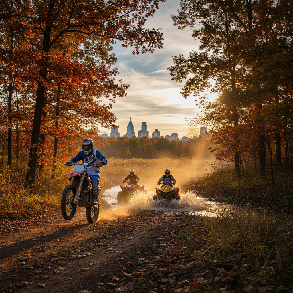 Top 10 Off-Road Trails Near Philadelphia for ATVs & Dirt Bikes