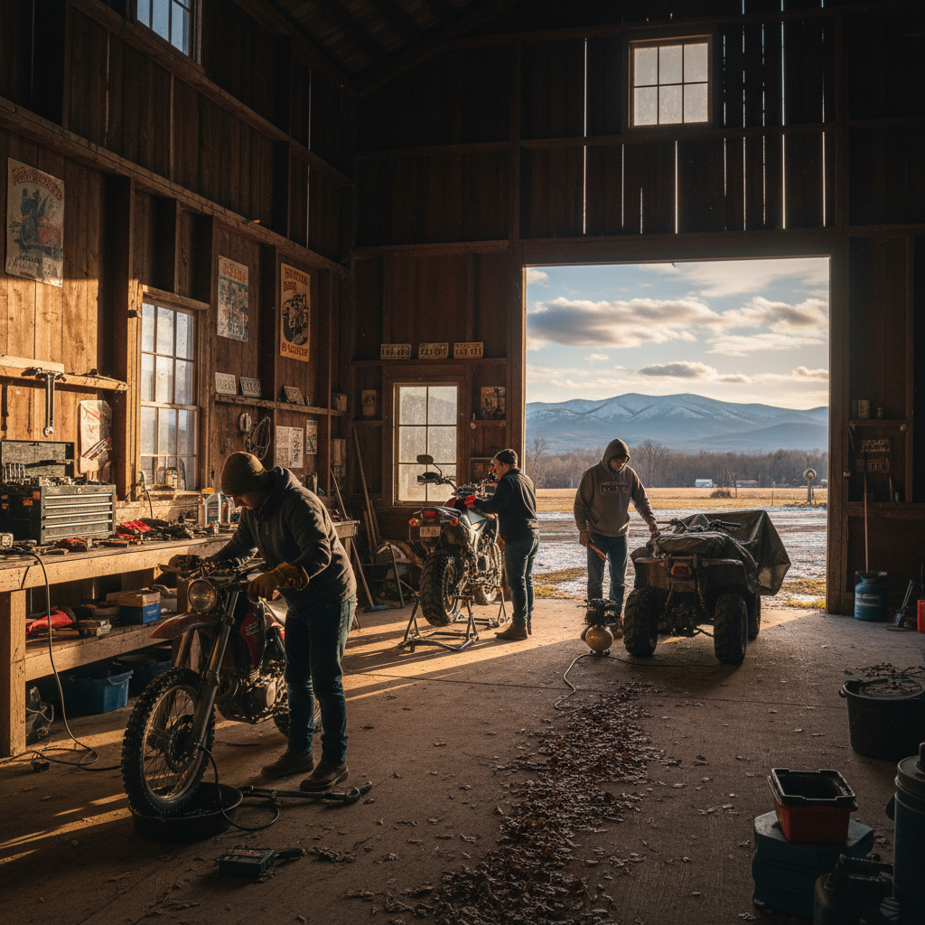 Winter Storage Tips for Motorcycles & ATVs in Philly & South Jersey
