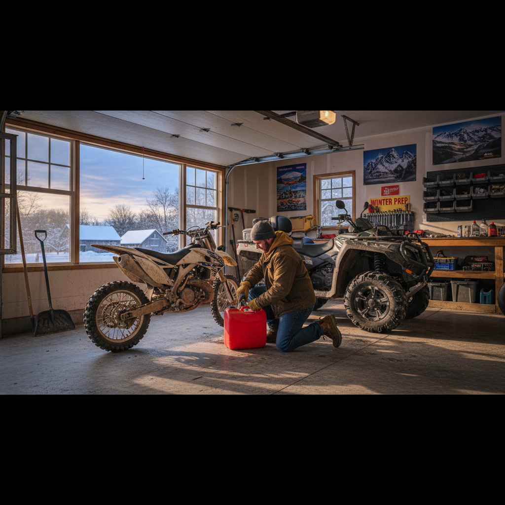 Winterizing Your Ride: Philly & South Jersey Motorcycle & ATV Storage